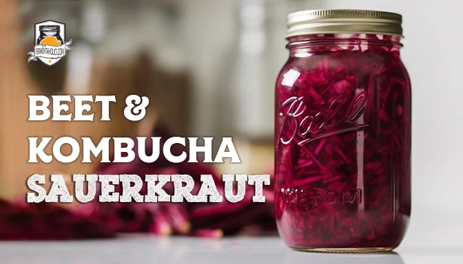 Recipe Beet & Kombucha Sauerkraut Recipe