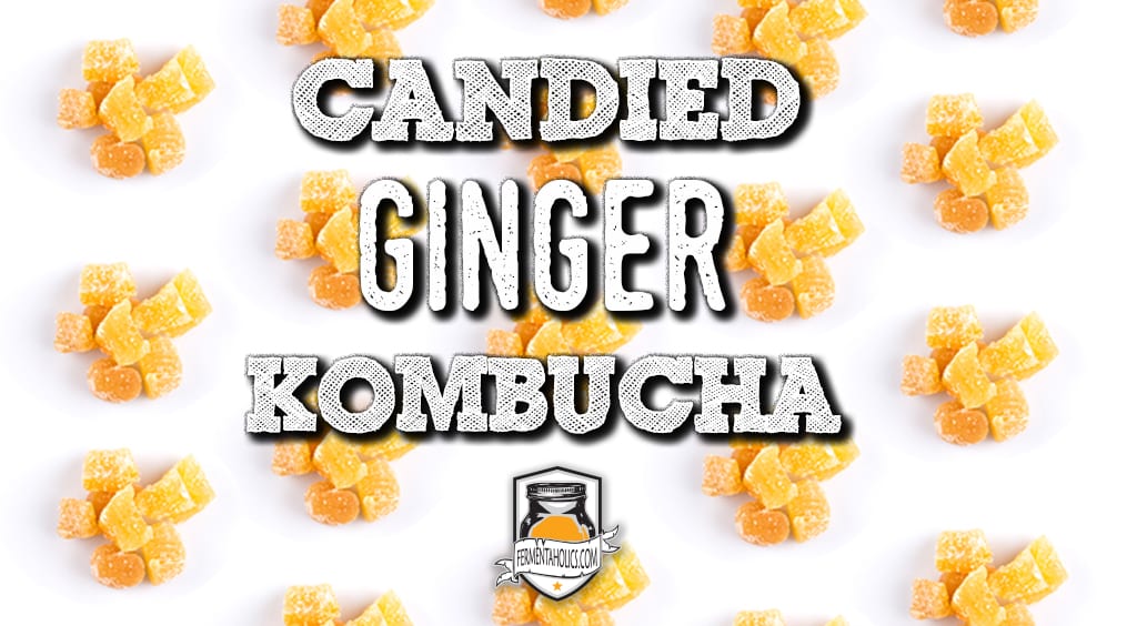 Candied Ginger Kombucha