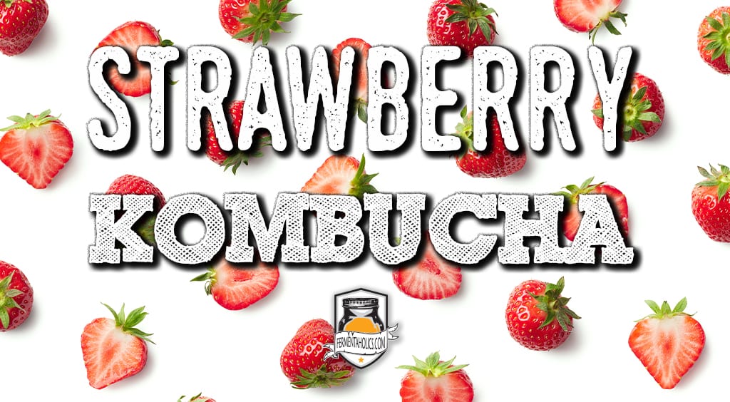 Strawberry Kombucha