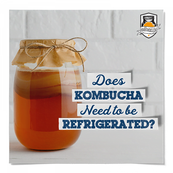 Does Kombucha Have To Be Refrigerated