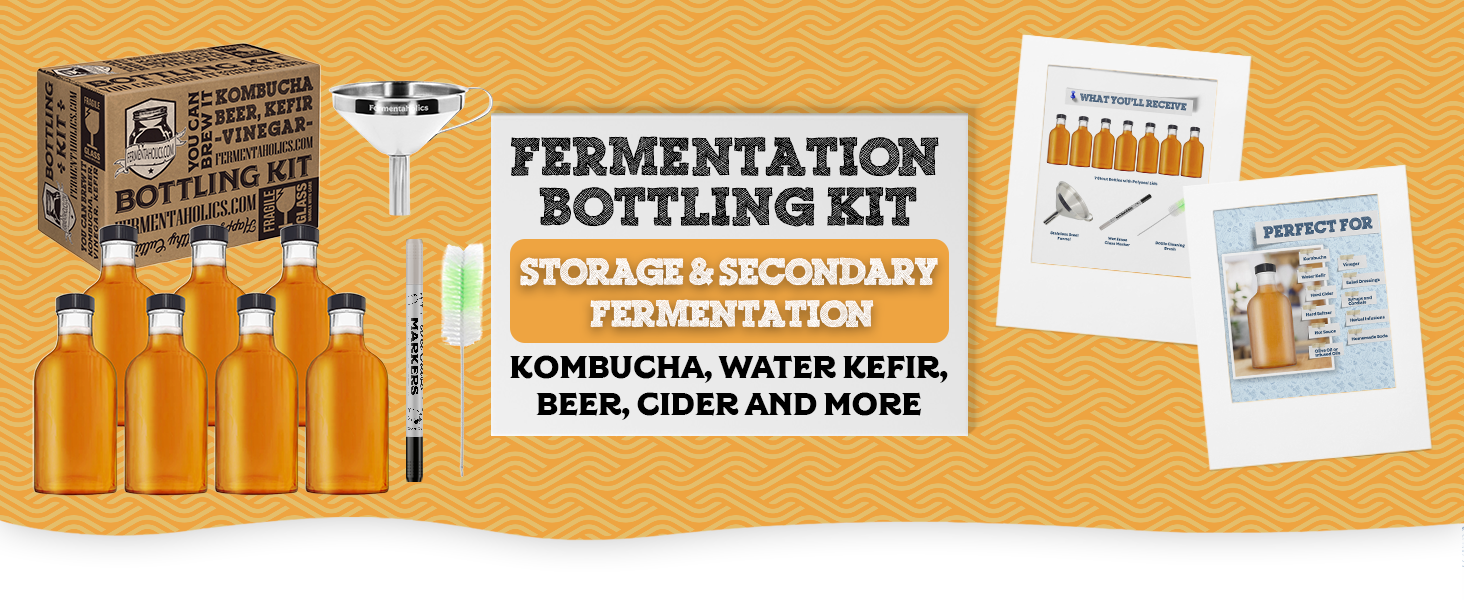 Stout Style Kombucha Bottling Kit