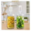 Wide Mouth Mason Jar Fermenting Grommeted Lids - 4 Pack