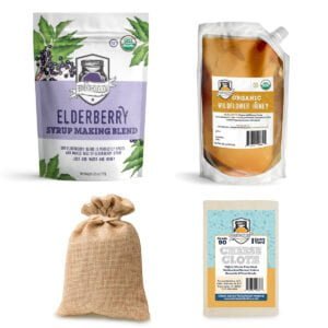 organic elderberry syrup kit