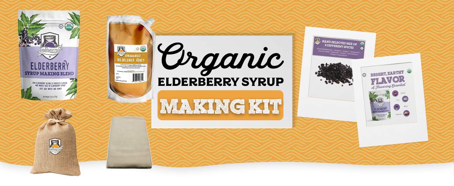 Organic Elderberry Kit