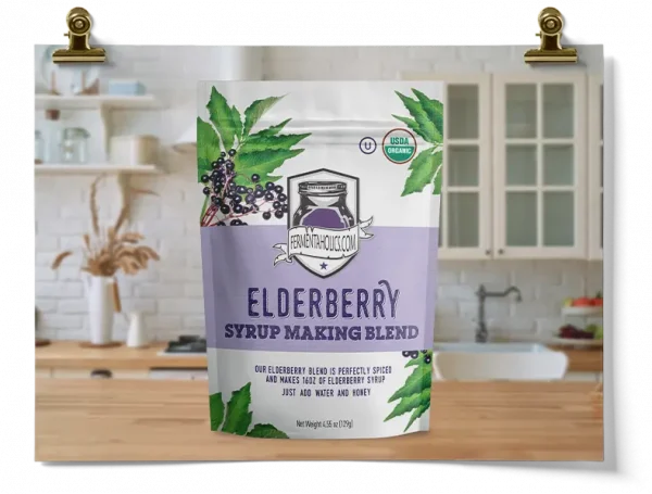 Organic Elderberry Syrup Making Pack