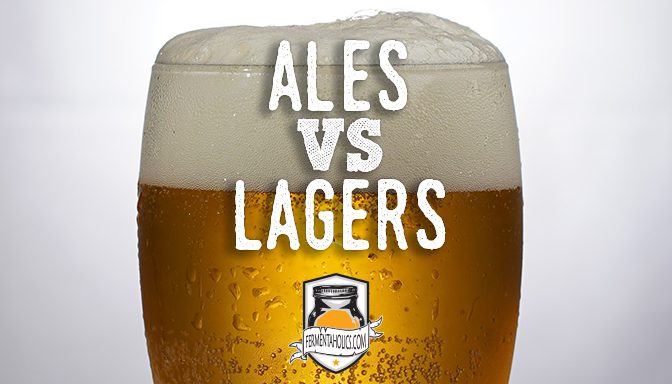 Differences between ales and lagers