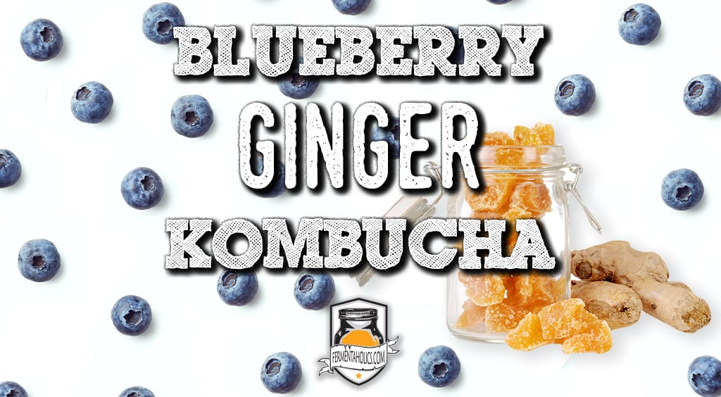 Blueberry Ginger Kombucha
