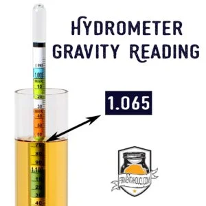 Hydrometer Gravity Reading
