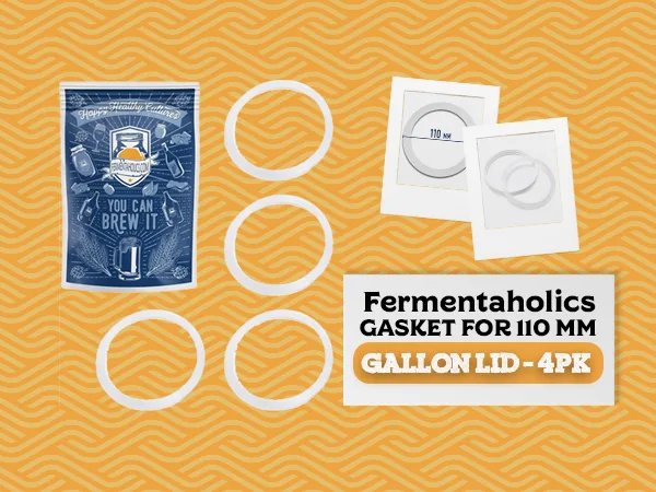 Silicone Gasket For Standard 110 Mm Gallon Lid
