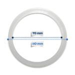 110mm Fermentation Lid Gaskets