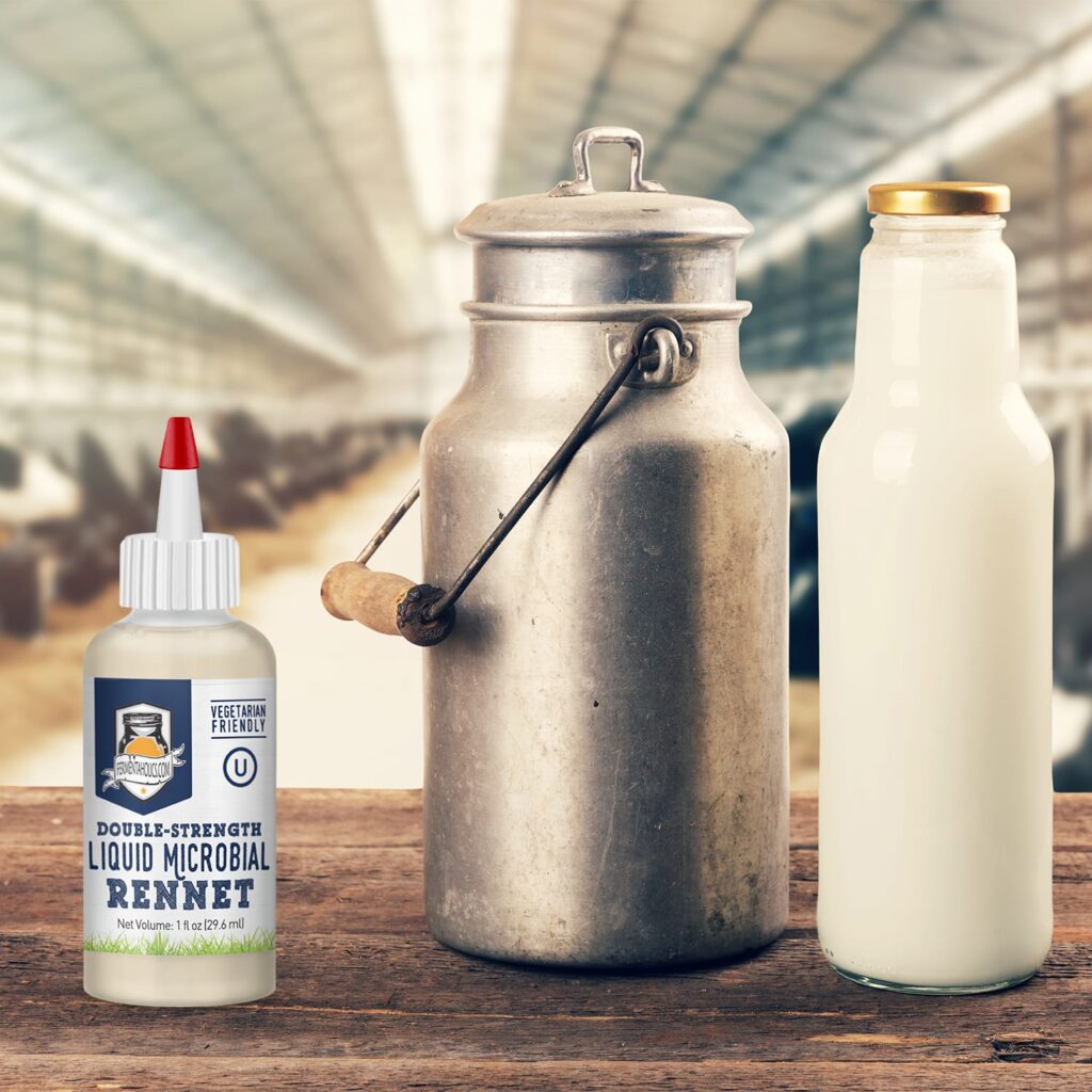 Fermentaholics Liquid Microbial Rennet for Cheesemaking