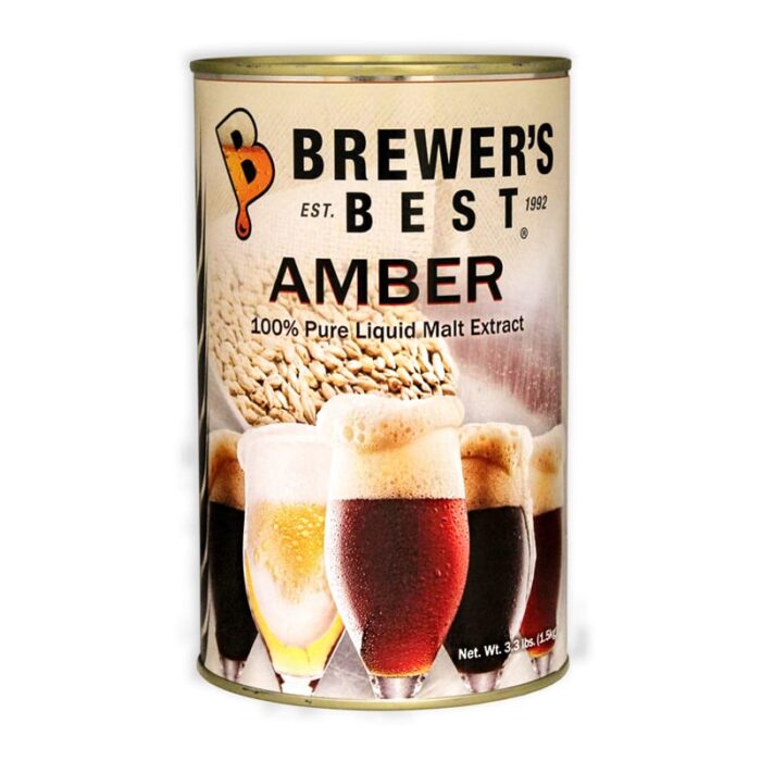 Brewers Best® Amber Liquid Malt Extract 3.3 Lb. LME Fermentaholics