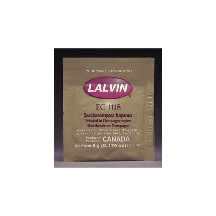 EC1118 Lalvin Active FreezeDried Wine Yeast Fermentaholics