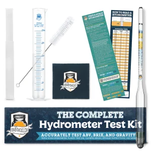 Hydrometer And Plastic Test Jar Kit