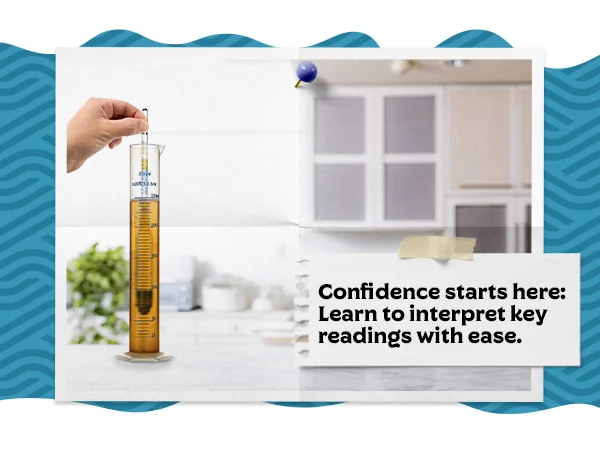 Triple Scale Hydrometer Test Kit