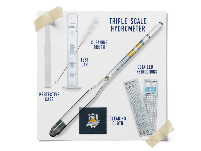 Complete Hydrometer Test Kit