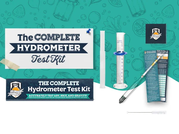 Hydrometer And Glass Test Jar Kit