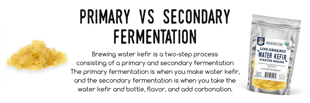 Primary vs secondary fermentation