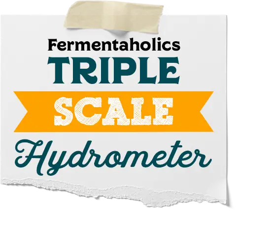 Triple Scale Hydrometer