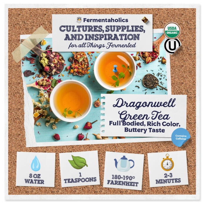 organic dragonwell tea