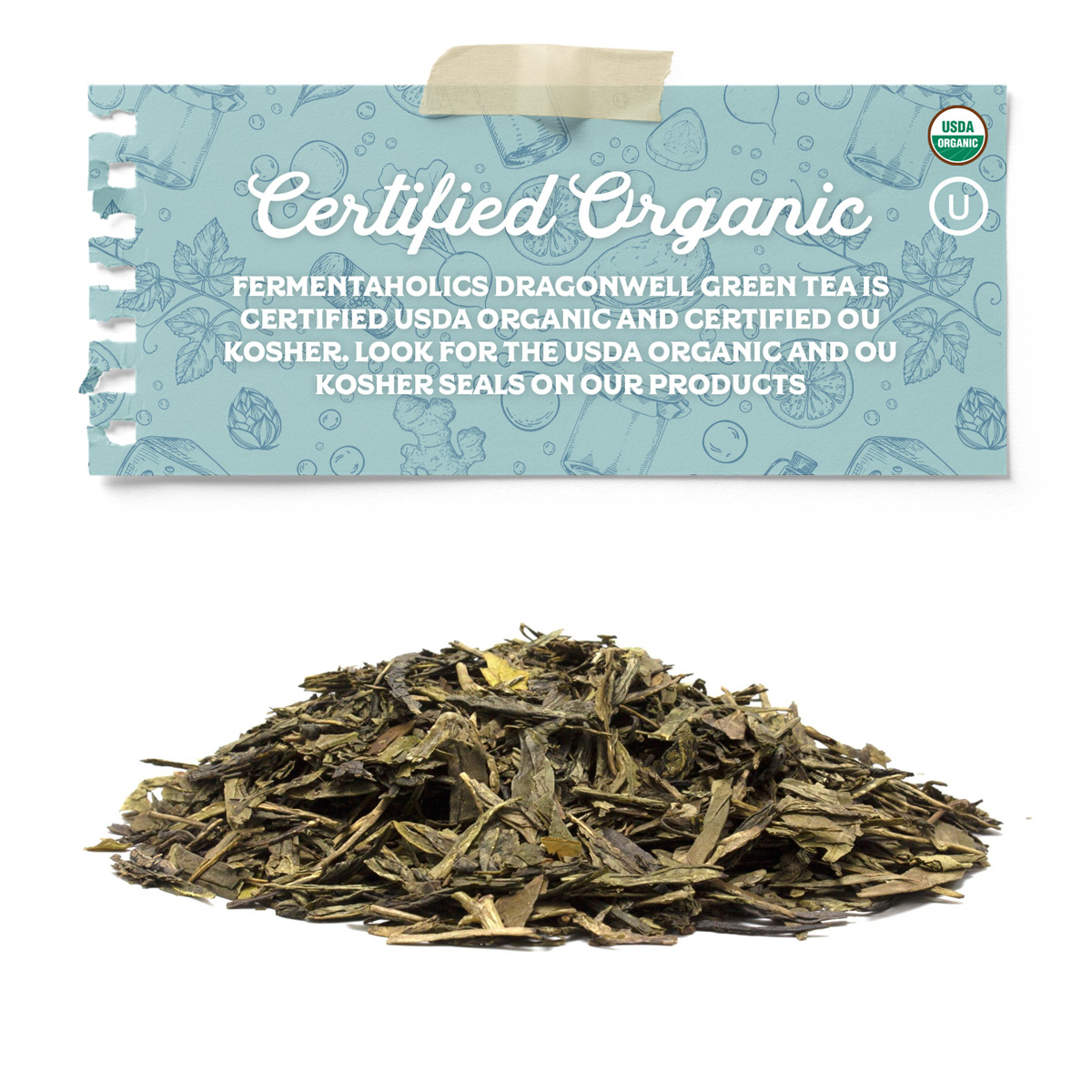 Premium Organic Dragonwell Green Tea