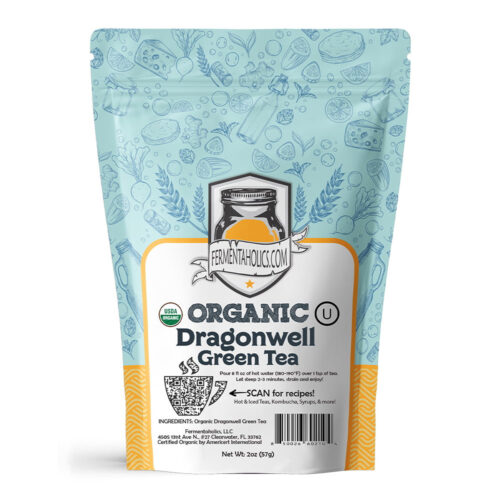 organic dragonwell green tea