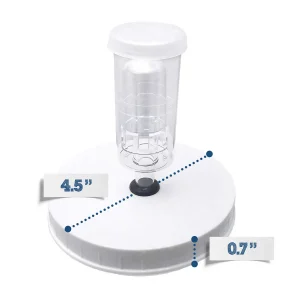 Gasket and 3-Piece Airlock