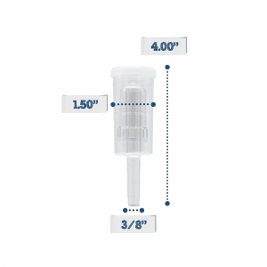 3 Piece Airlock for Grommeted Lid