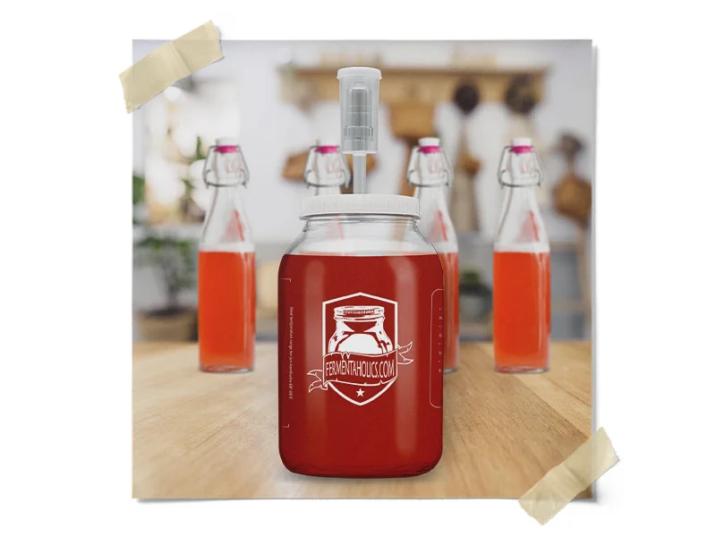 Gallon Jar With 3-Piece Airlock