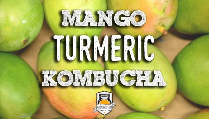 mango turmeric kombucha recipe