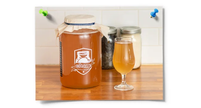 Printed Gallon Glass Jar