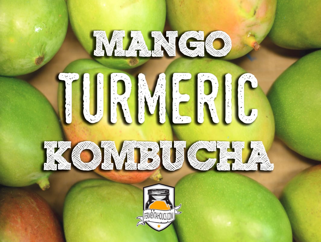 Mango Turmeric Kombucha Recipe