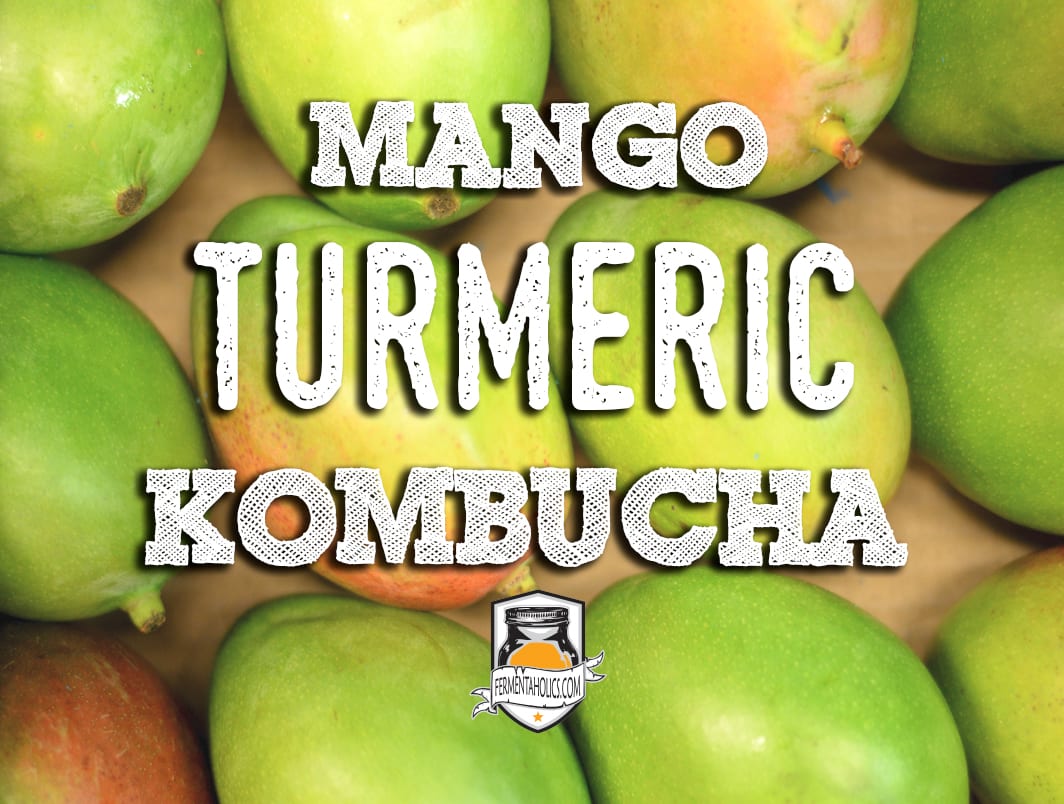 Mango Turmeric Kombucha Recipe