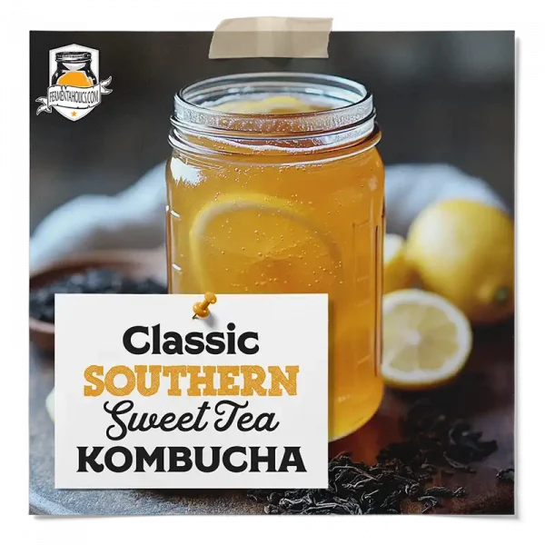 Classic Southern Sweet Tea Kombucha
