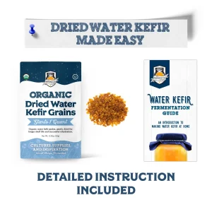 Organic Water Kefir Grains