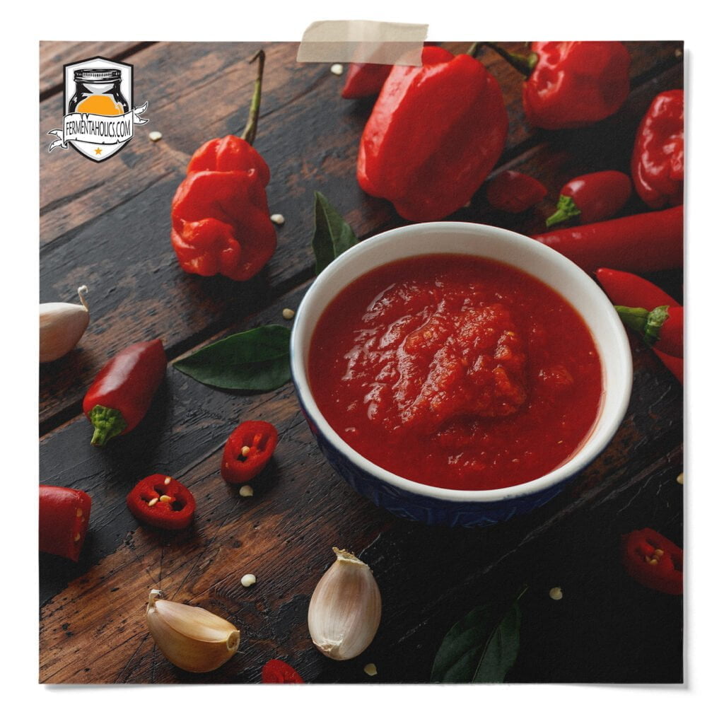 fermented chili pepper hot sauce