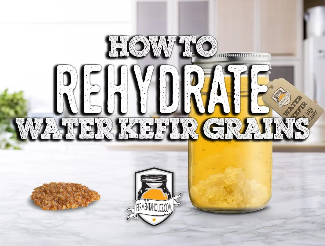 Rehydrating Water Kefir Grains Recipe