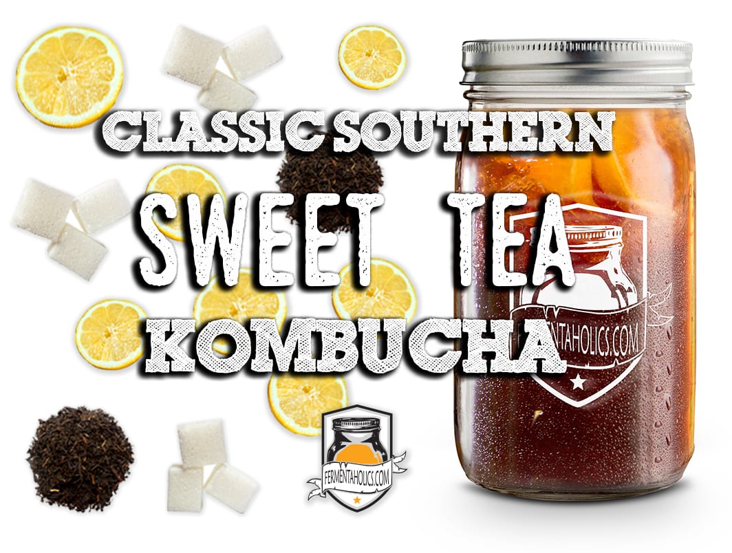 Classic Southern Sweet Tea Kombucha Recipe