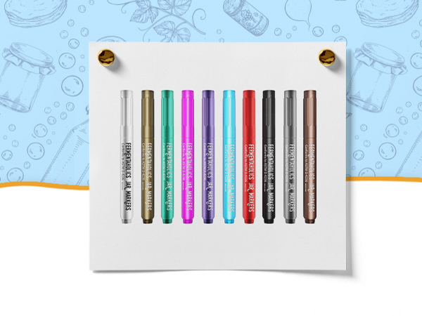 erasable markers for glass
