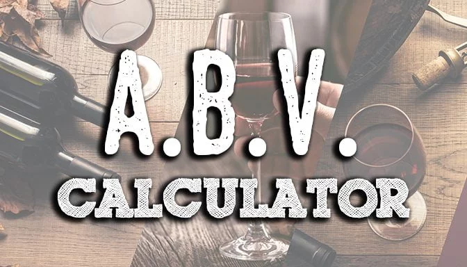 abv calculator beer wine hard kombucha