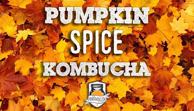 pumpkin spice kombucha