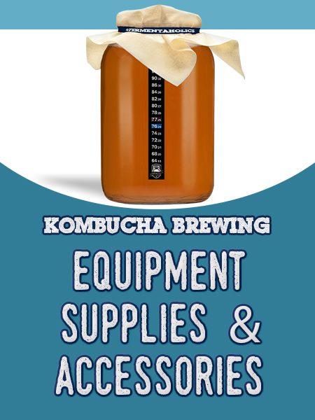 Kombucha Brewing Equipment Supplies and Accessories