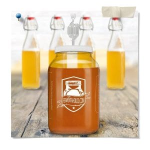 S-Shaped Airlocks and Gallon Lids for Brewing
