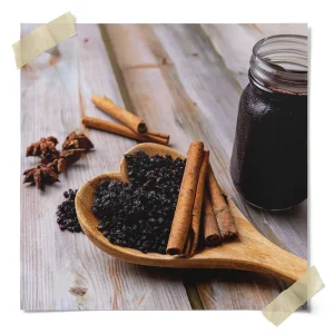 DIY Organic Elderberry Syrup Making Blend