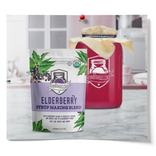 elderberry syrup making blend