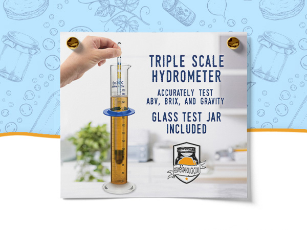 Universal Triple Scale Hydrometer Kit