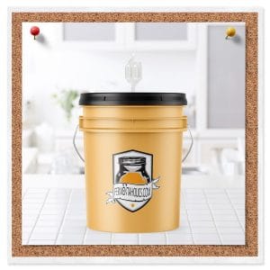 Airlock and Grommet for Fermentation