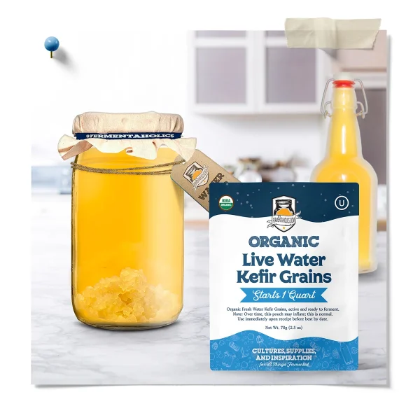 Live Water Kefir Brewing Kit