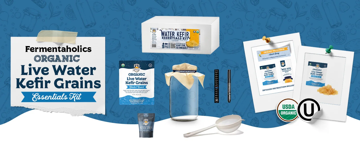 Fresh Water Kefir Essentials Kit