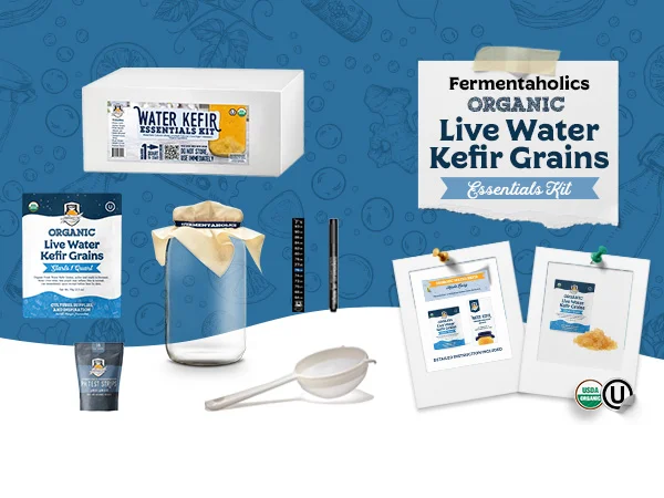 Live Water Kefir Essentials Kit